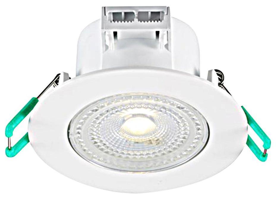 5.5W Dimmable Tilting LED Downtlight, 4000K, 480lm, IP44 - 0005377