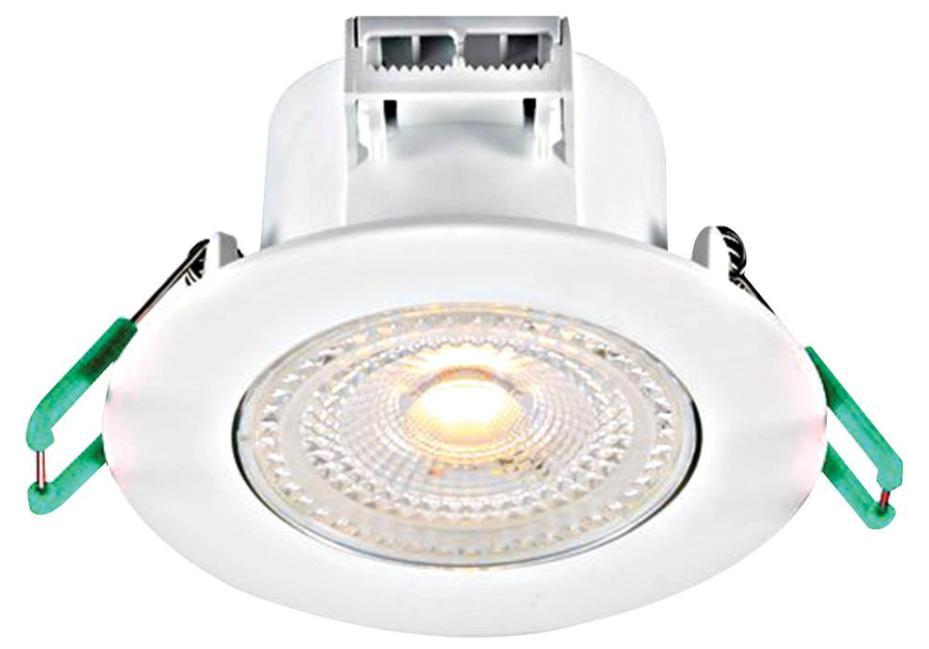 5.5W Dimmable Tilting LED Downtlight, 3000K, 420lm, IP44 - 0005376