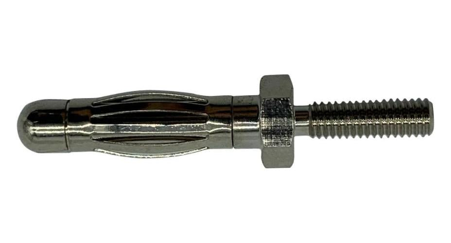 4mm Banana Test Connector, 30.5mm, Nickel Plated, 50A - MP770528