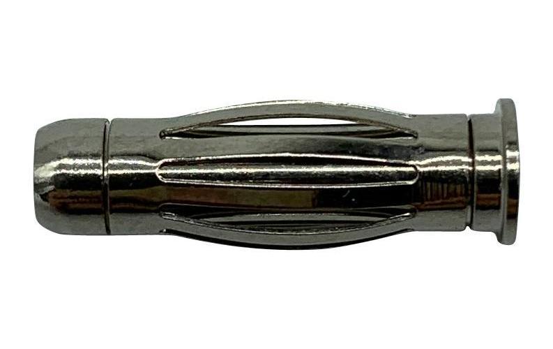 4mm Banana Test Connector, 16mm, Nickel Plated, 50A - MP770526