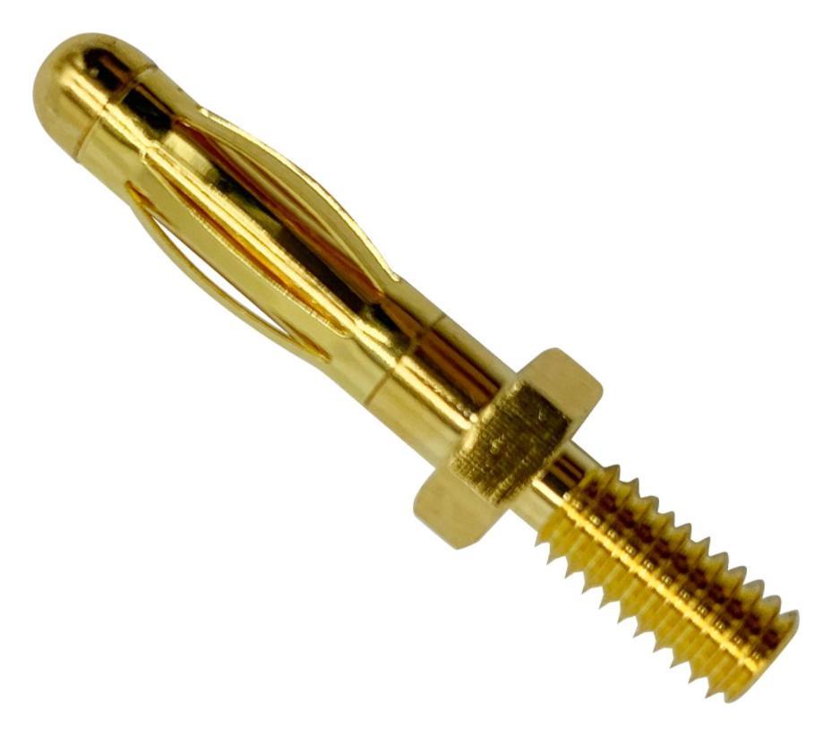 4mm Banana Test Connector, 29.5mm, Gold Plated, 50A - MP770523