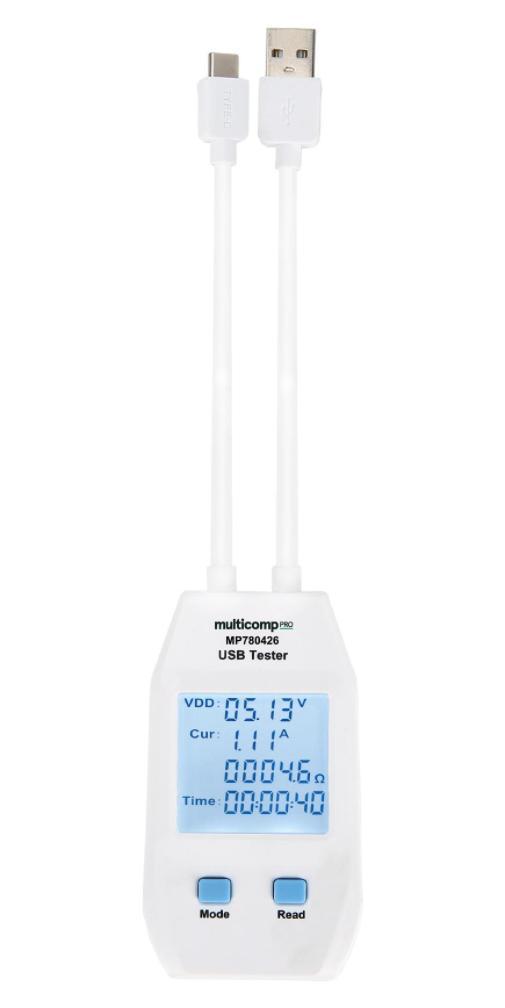 USB Tester, Types A & C - MP780426