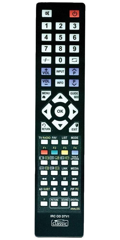 Replacement Remote Control for Vestel Brands - IRC87420