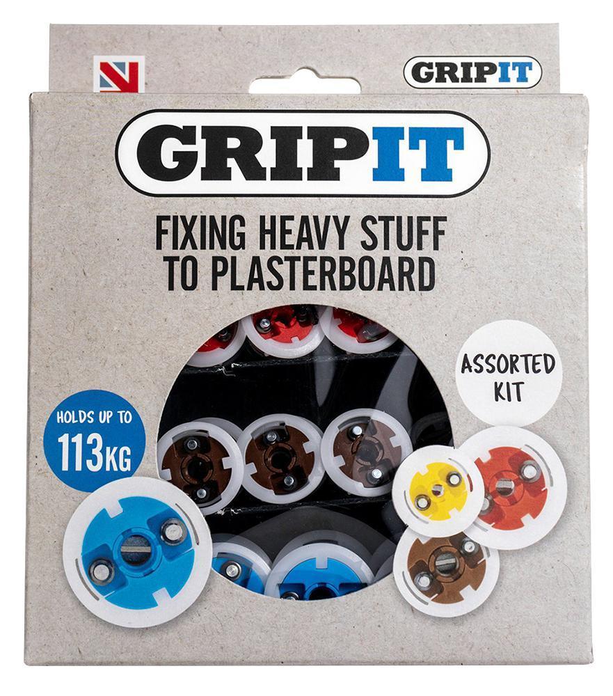 Assorted Plasterboard Fixings Kit, 32 Piece - GPASSKIT