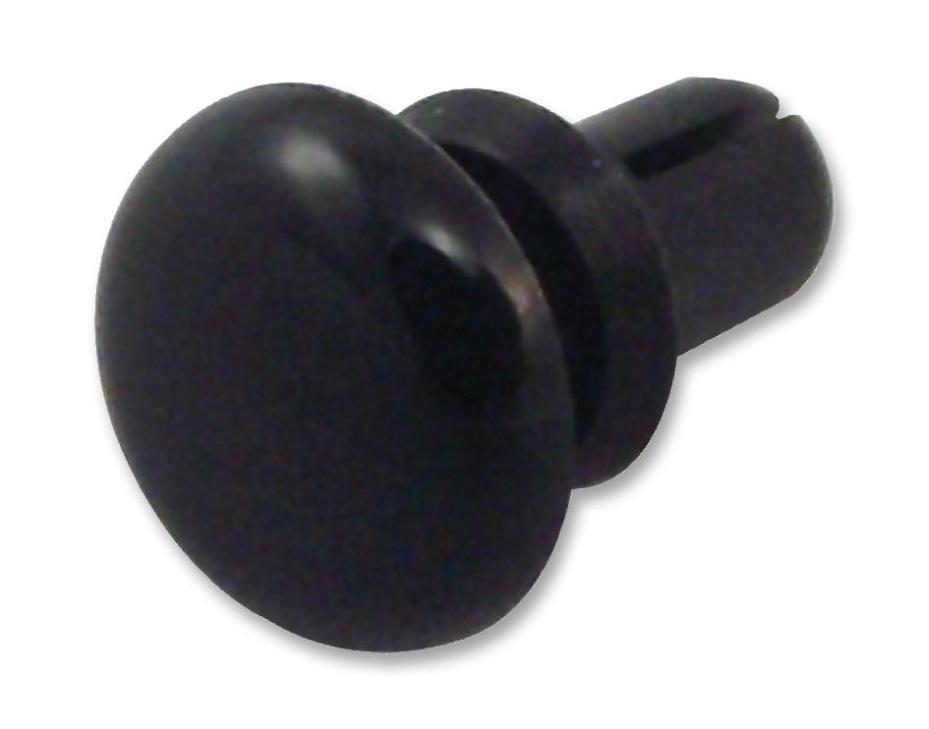 12.6mm x 6.4mm Nylon Snap Rivet, Black 100 Pack - SR 3100B