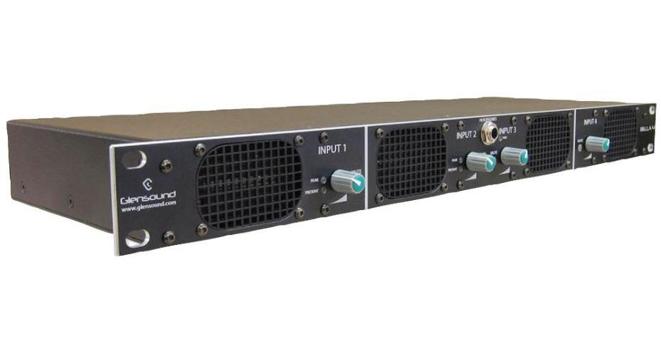 4CH Audio Monitor 1U with Dante/AES67 - BELLA 4