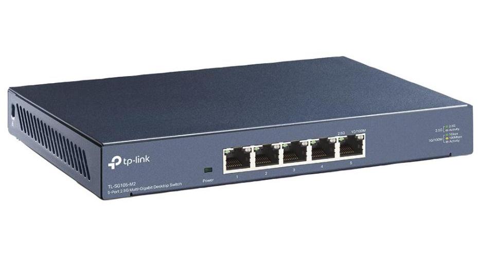 5 Port 2.5GbE Multi-Gigabit Desktop Switch - TL-SG105-M2
