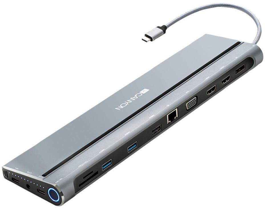 14-in-1 USB-C Multiport Docking Station with Power Delivery - CNS-HDS09B
