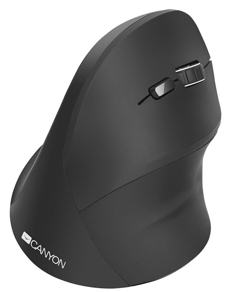 6 Button Vertical Wireless Mouse, Black - CNS-CMSW16B