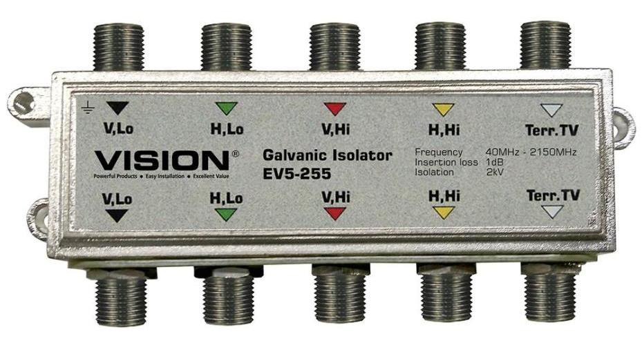 5-Core AC/DC Galvanic Isolator - 122066