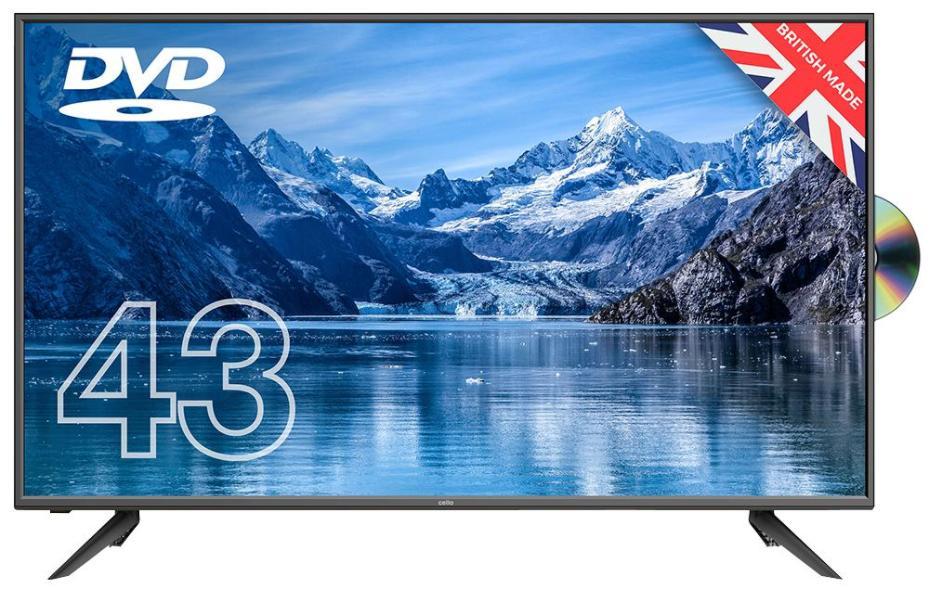 43" LED TV 1080p Full HD with DVD Player and Freeview HD - C4320F