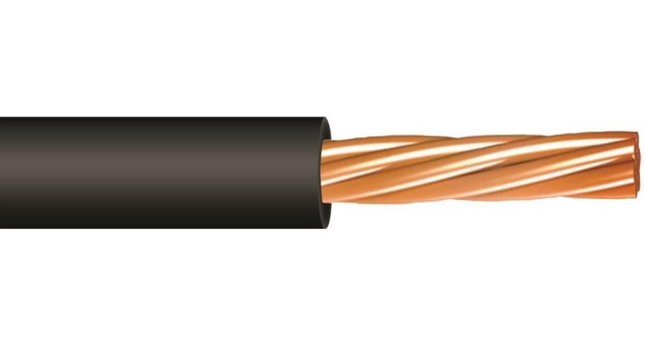 6491B Single Core Conduit Cable, Black, 1.50mm, 100m - 6001165