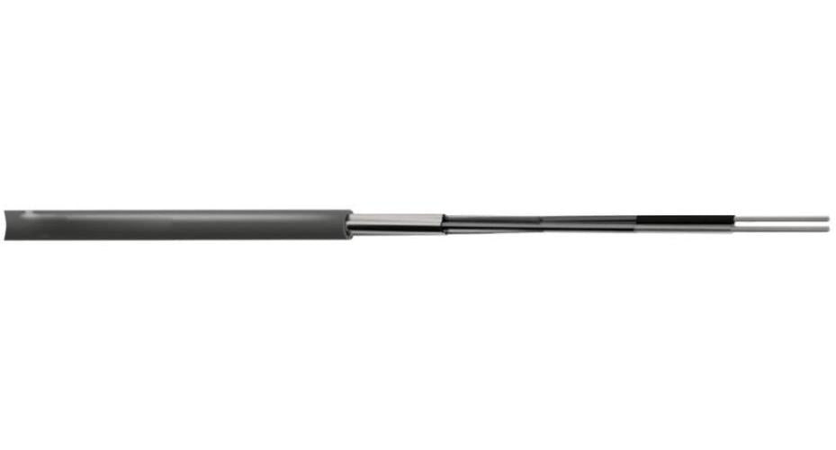8761 Equivalent 2 Core Cable, Grey, LSF, 100m - PELB1102