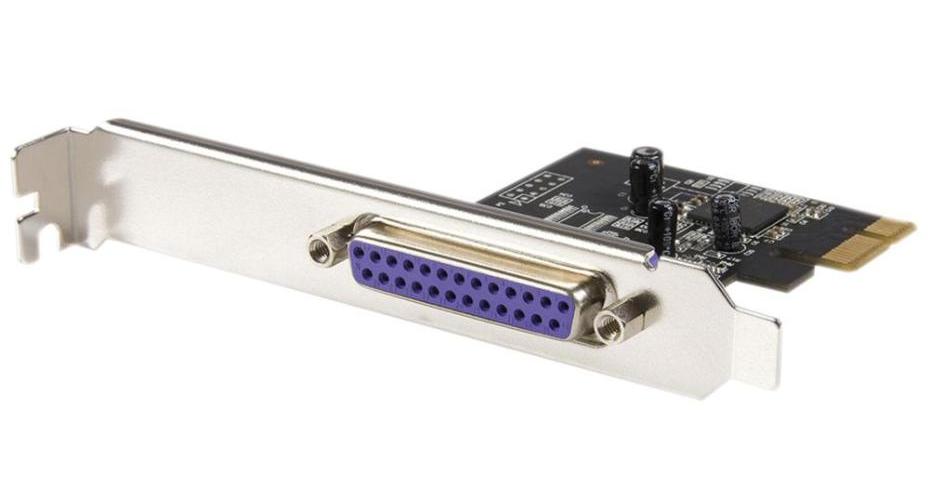 1-Port PCI-Ex Parallel Adaptor Card - PEX1P2
