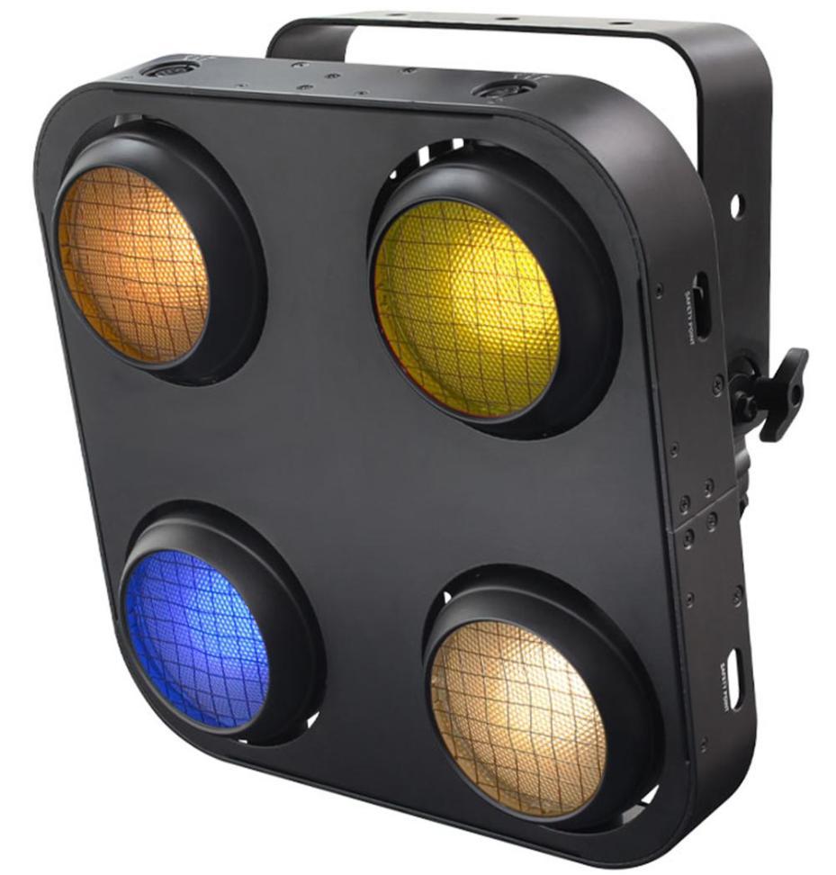 4x90W DMX COB Amber/WW with RDM Control, IP65 - ELUM431
