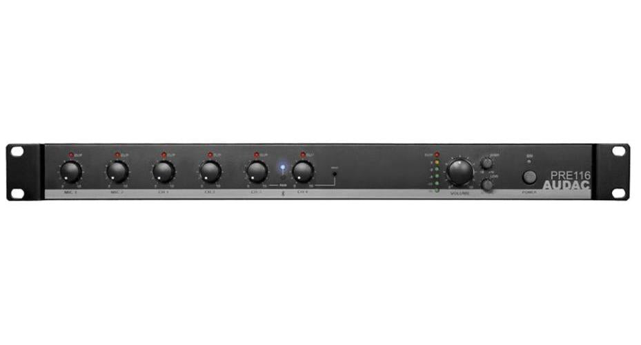 6 Channel Stereo Preamplifier - PRE116