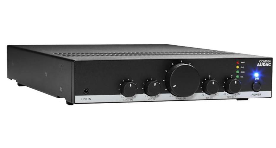 40W Public Address Amplifier 70V/100V/4R - COM104
