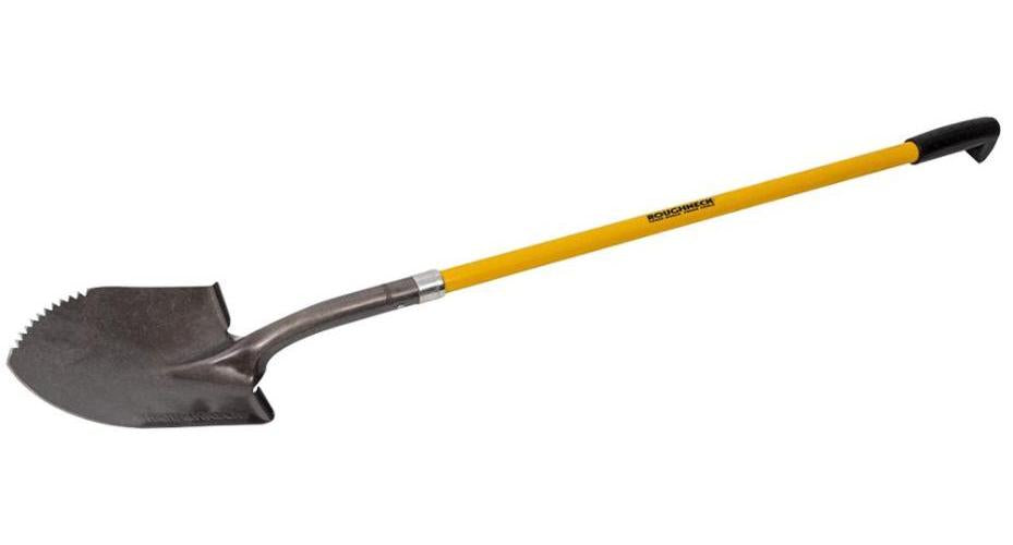 57.5" Sharp Serrated Edge Long Handled Shovel - 68-044