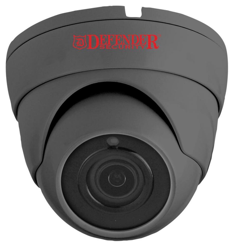 5MP HD 4in1 Hybrid CCTV Dome Security Camera, Grey, IP67 - DFR41