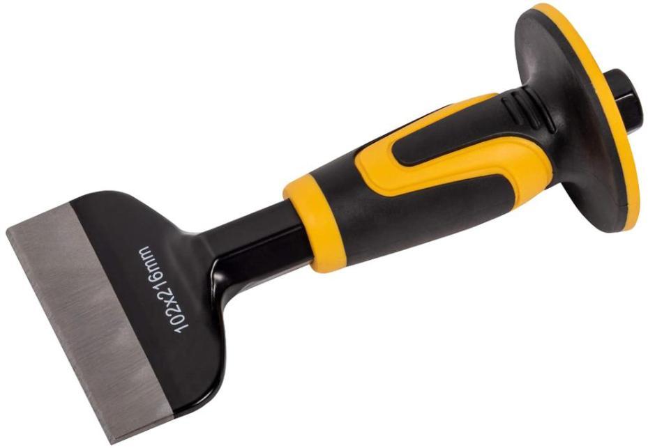 102mm Steel Brick Bolster with Hand Guard - 31-992