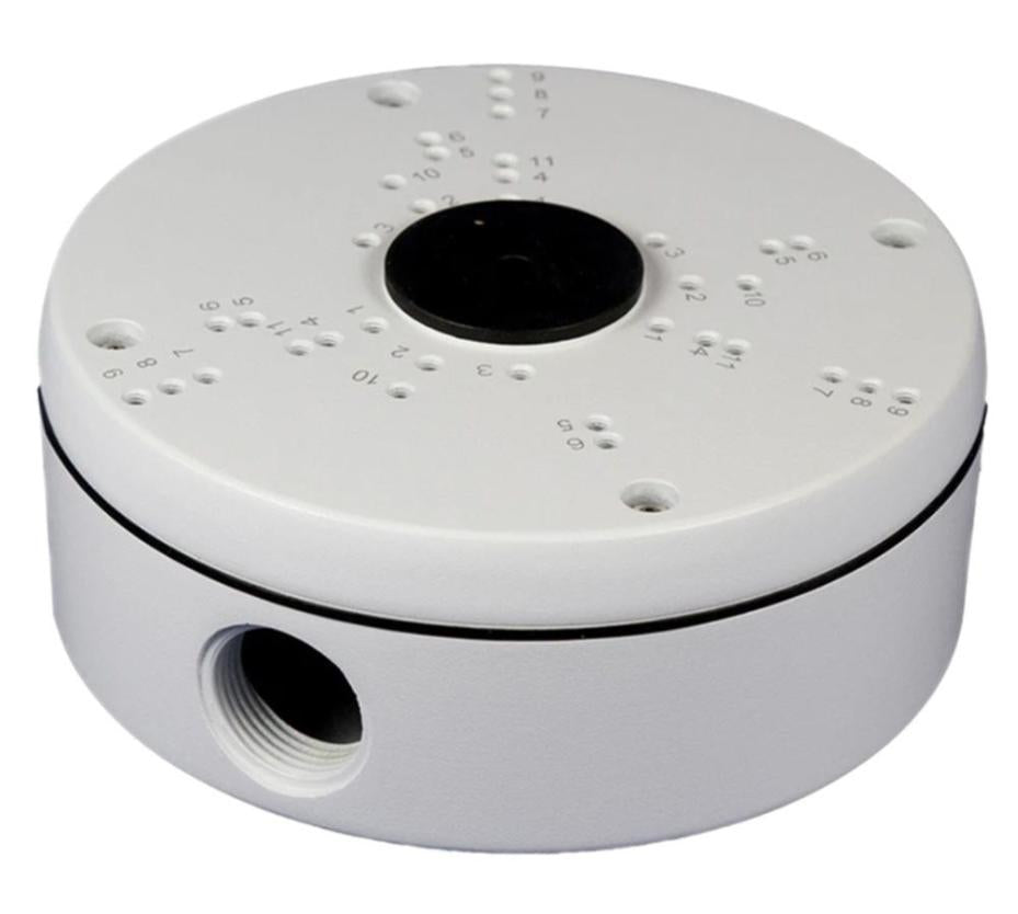 White Junction Box for IQCCTV & X-Vision Cameras - JB-VBED-W