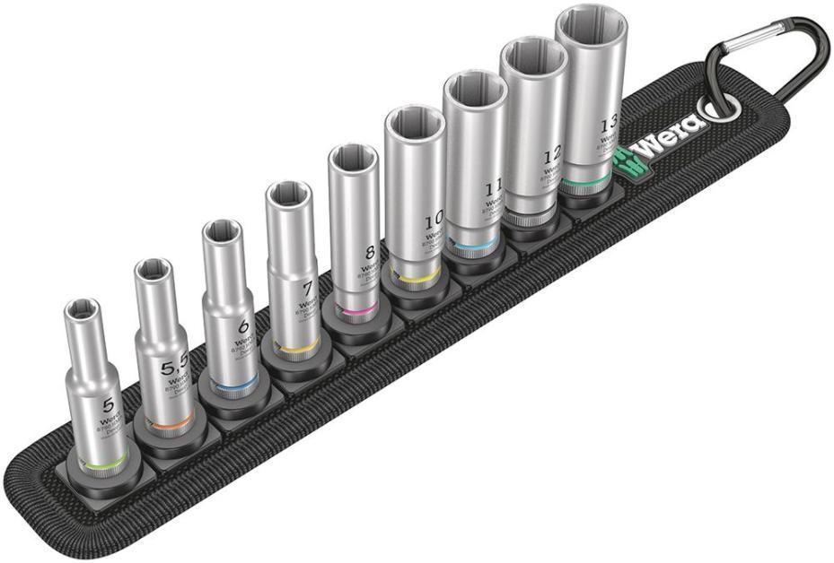 1/4" Deep Socket Set, 9 Piece - 05004525001