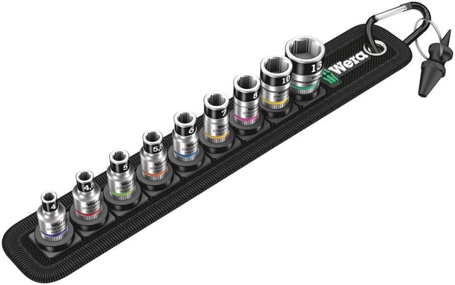 1/4" Zyklop Bolt Holding Socket Set, 9 Piece - 05003880001