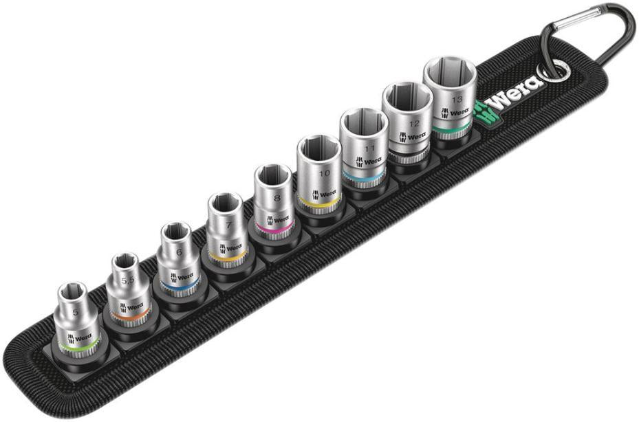 1/4" Zyklop Socket Set, 9 Piece - 05003883001