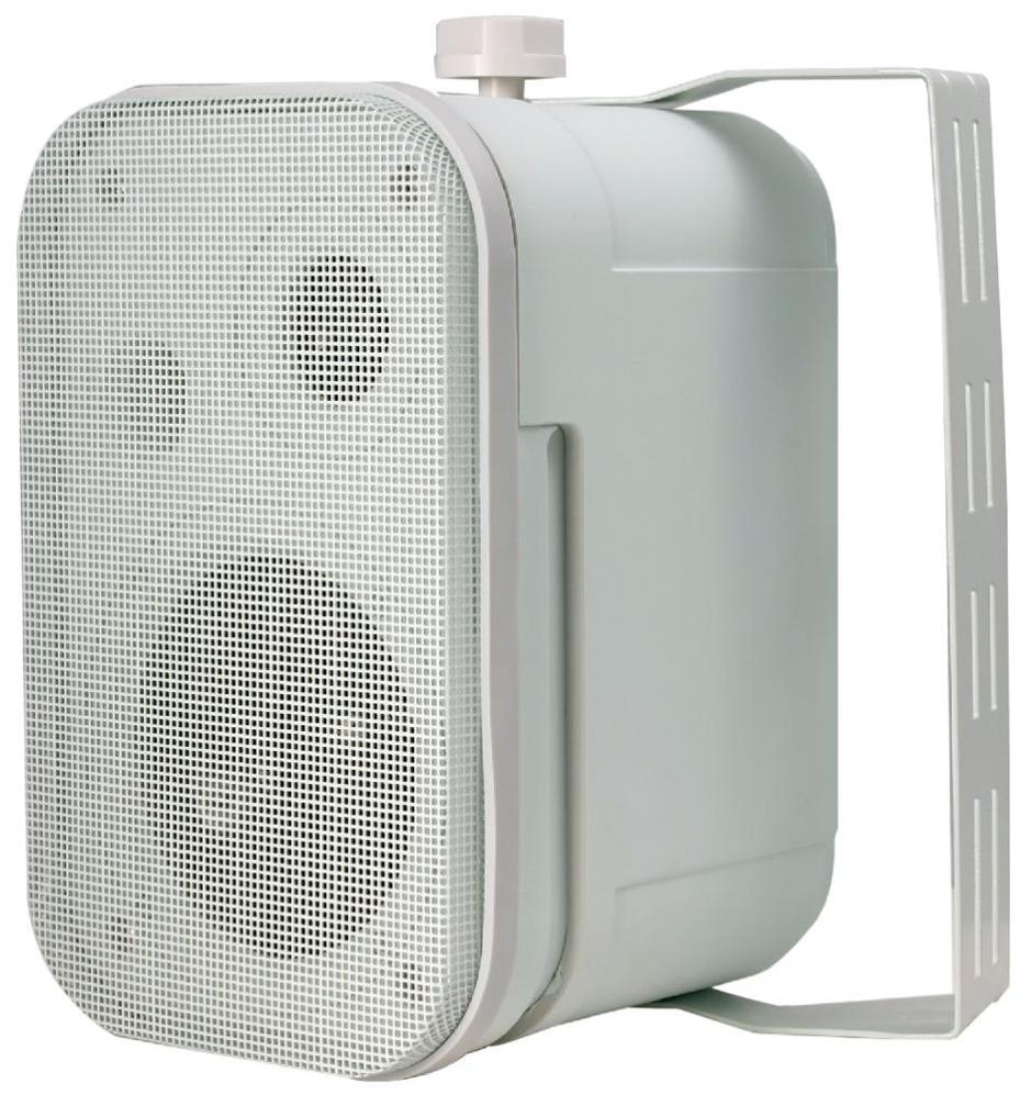 15W 3" Wall Speaker 8R/100V with Bracket, White - 02-0051-B11