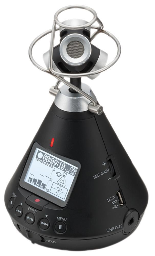 4 Track Virtual Reality Professional Audio Recorder Ambi/Binaural/Stereo - H3-VR