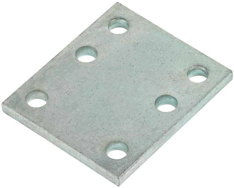 4" Adjustable Drop Plate, Zinc-Plated Steel - RCT744