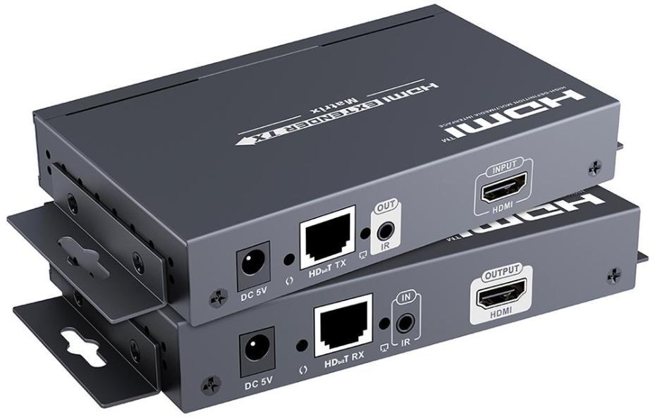 1080p Full HD HDbitT HDMI Matrix over Cat5 / Cat6 Extender with IR, 120m - PSG3455