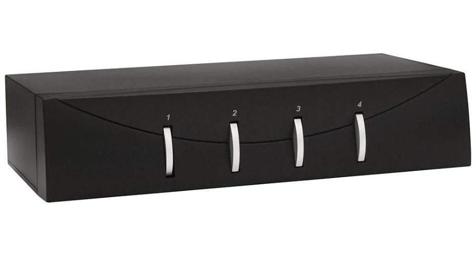 4 Way Stereo Audio/Video Selector Switch - A097JD