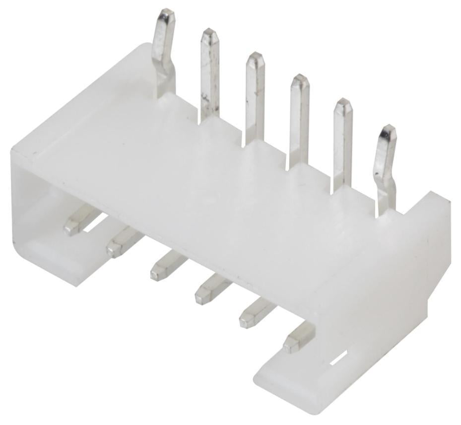 6 Way Horizontal PCB Mount Header, Right Angle, 2mm Pitch - 140-506-415-000