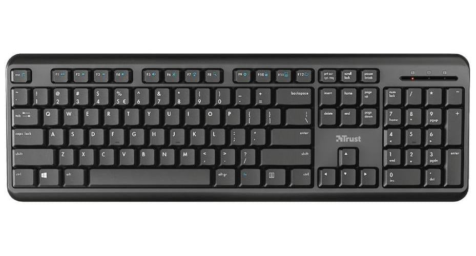 TK-350 Wireless Keyboard, Black - 24417