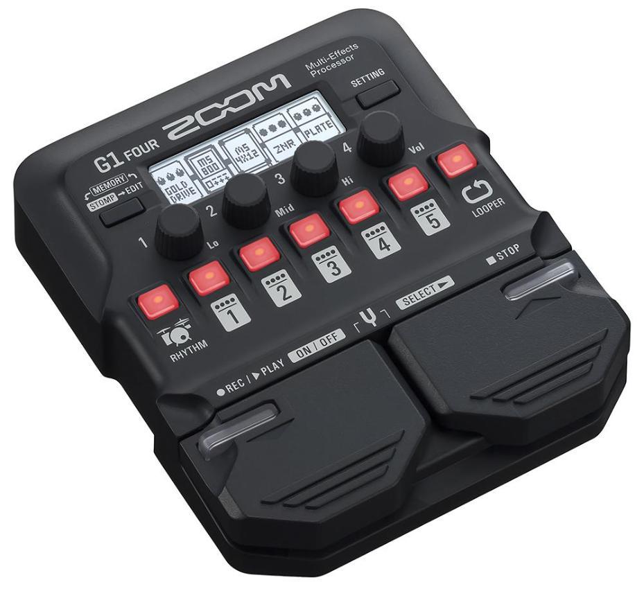 Guitar/Instrument Multi-Effect Processor with Looper - G1 FOUR