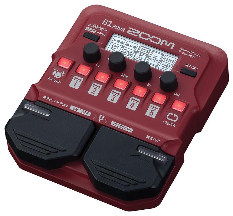 Bass Guitar Multi-Effect Processor with Looper - B1 FOUR