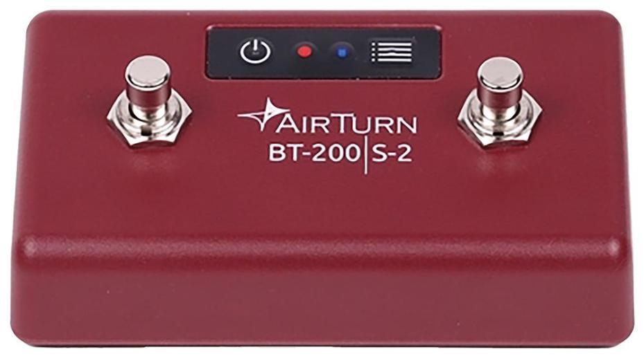 2 Buttons Wireless Footswitch Stompbox Controller - BT200S2