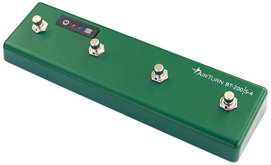 4 Buttons Wireless Footswitch Stompbox Controller - BT200S4