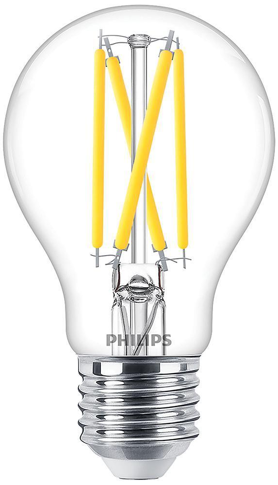 5.9W MASTER Value GLS Bulb, E27, Dimmable, CCT of 2200K-2700K, 806lm - 929003010398