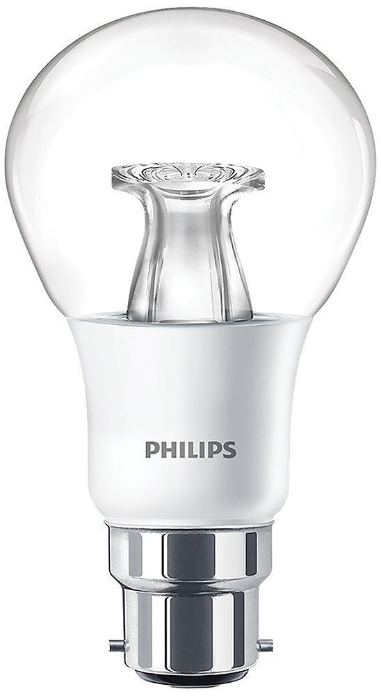5.5W MASTER LEDbulb A60, B22, Dimmable, CCT of 2200K-2700K, 470lm - 929002490102