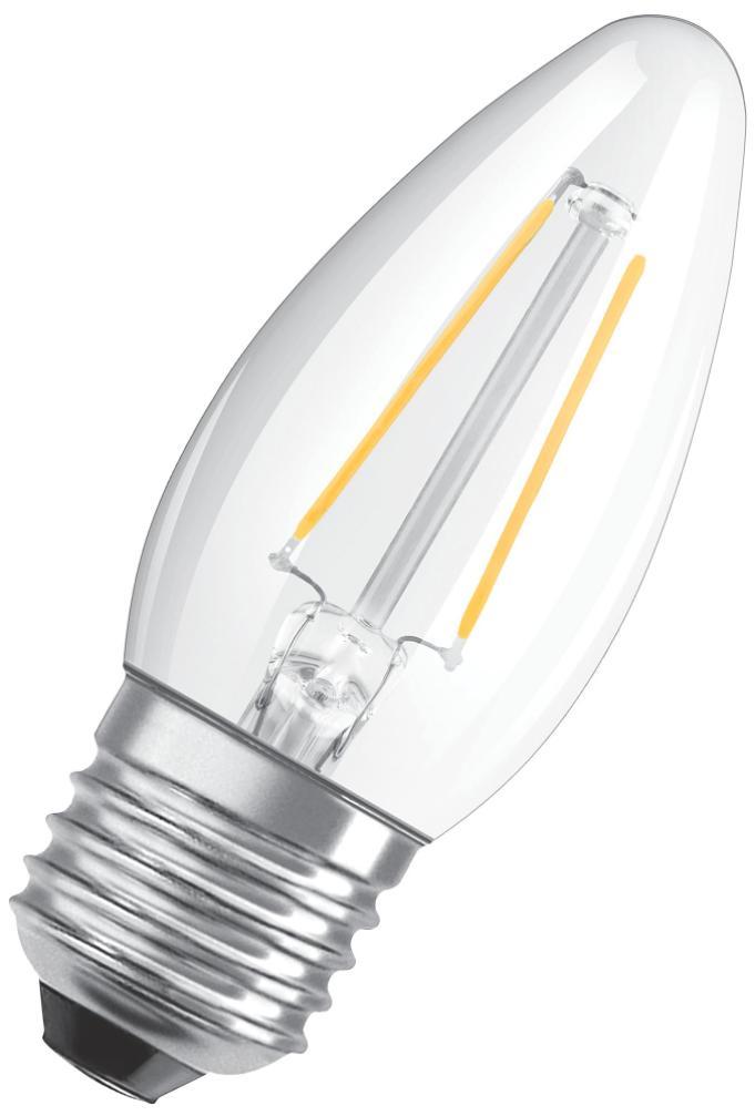 4.8W LED Candle Bulb, E27, 2700K, 470lm - 4058075590670