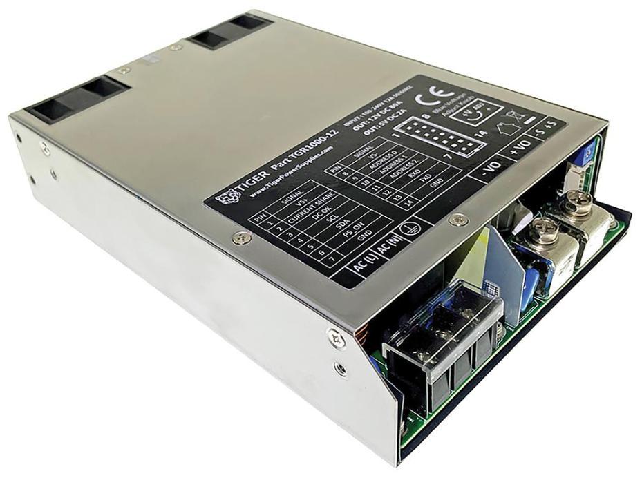 12V, 80A, 1000W Enclosed Power Supply - TGR1000-12