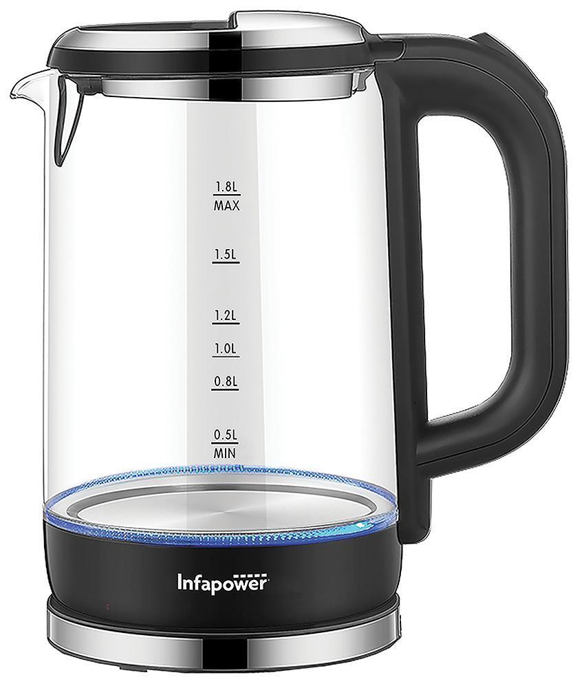 1.8kW Cordless Glass Kettle, 1.8L - X507