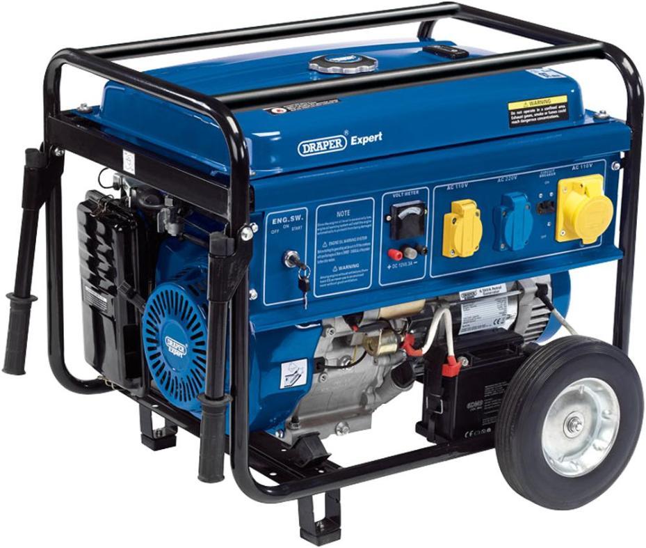 4 kVA Petrol Generator with Wheels - 23984