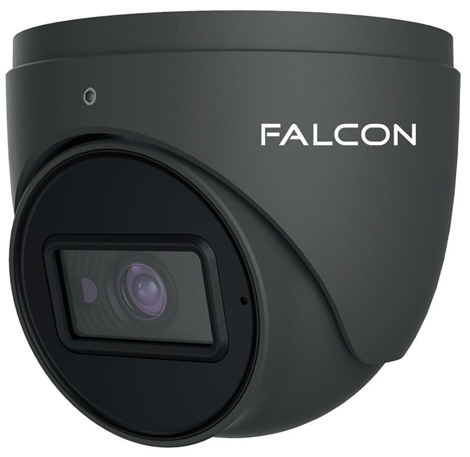 4K Turret IP Camera with Mic & IR, IP67, Grey - TURFAL4KS3-FG-A