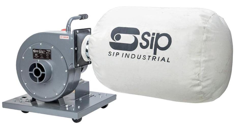 56L 750W 1hp Portable Single Bag Dust Collector 230V - 1963