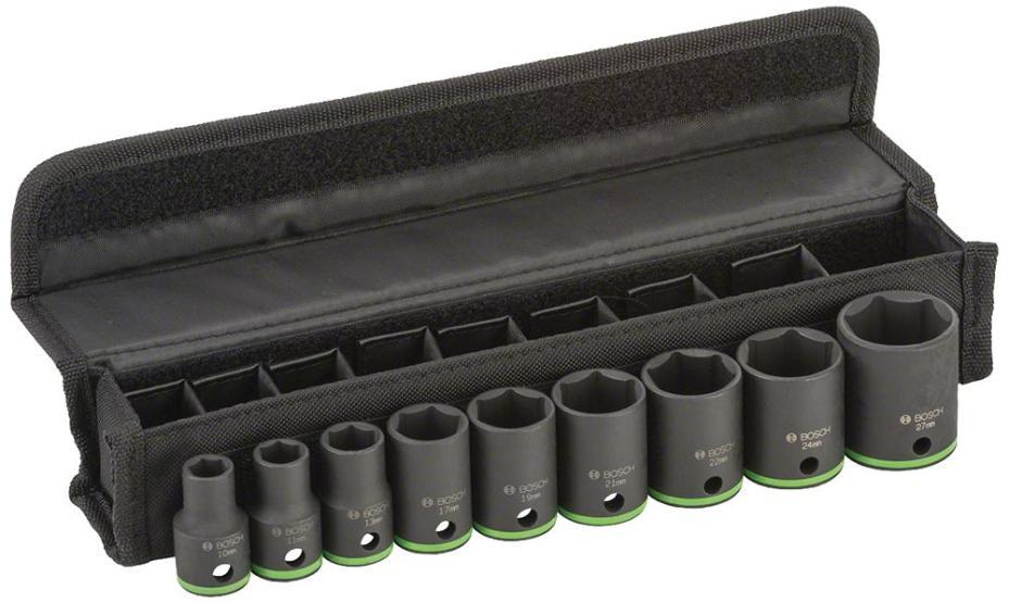 1/2" 40mm Impact Control Socket Set, 9 Piece - 2608551100
