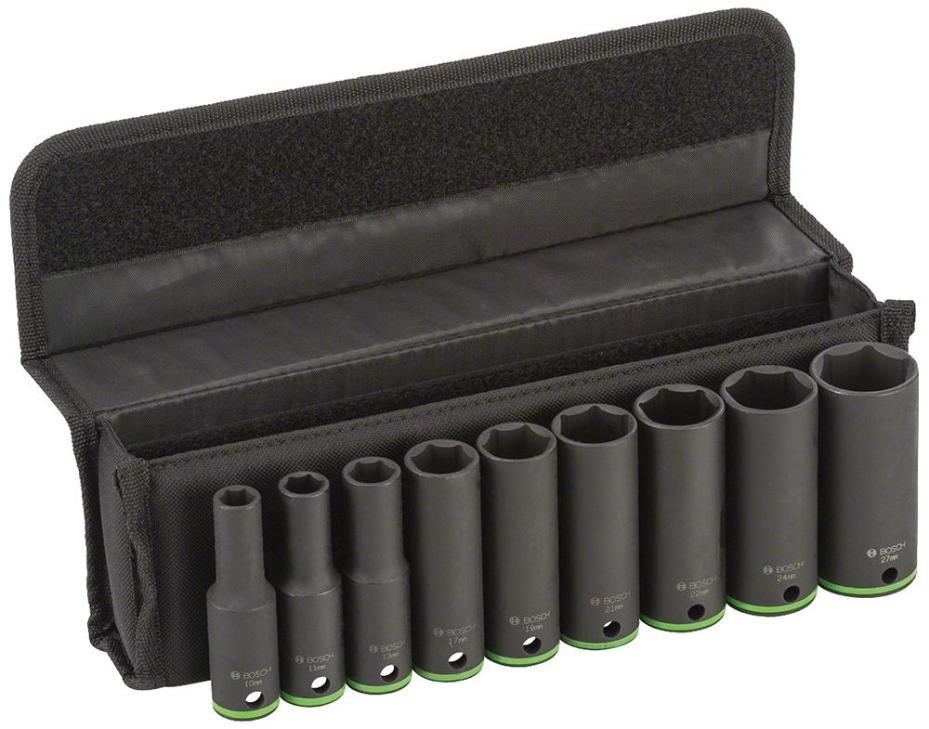 1/2" 75mm Impact Control Socket Set, 9 Piece - 2608551101
