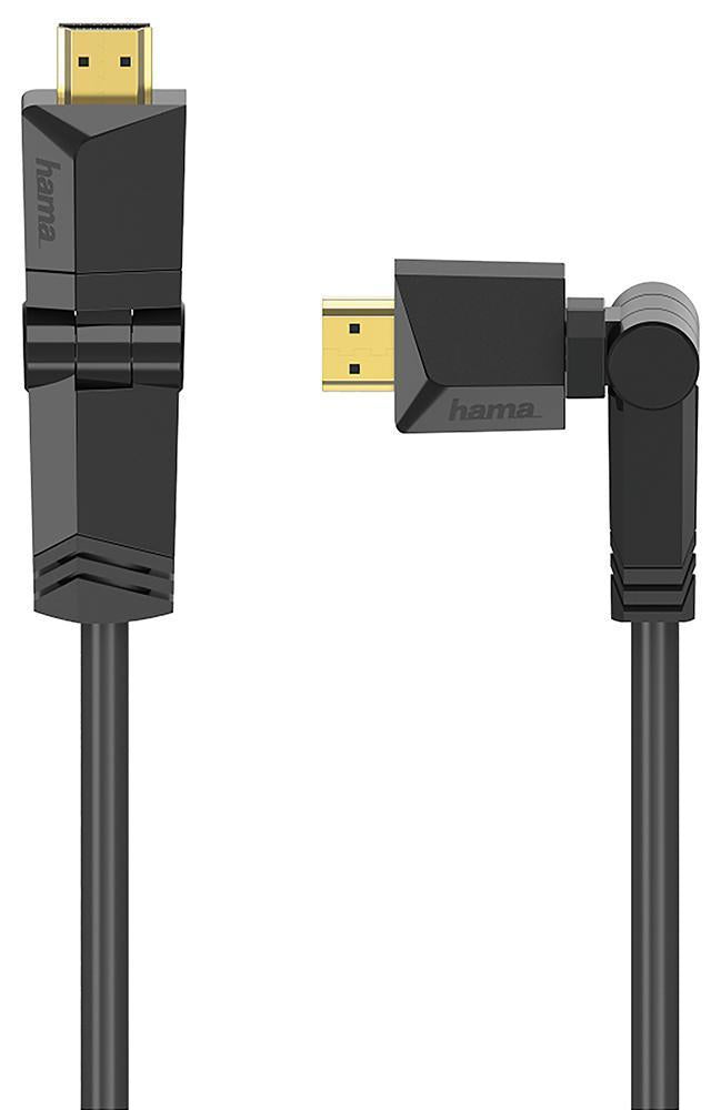 4K High Speed HDMI Lead Gold Plated, Swivel/Rotate Plugs, 1.5m - 205011
